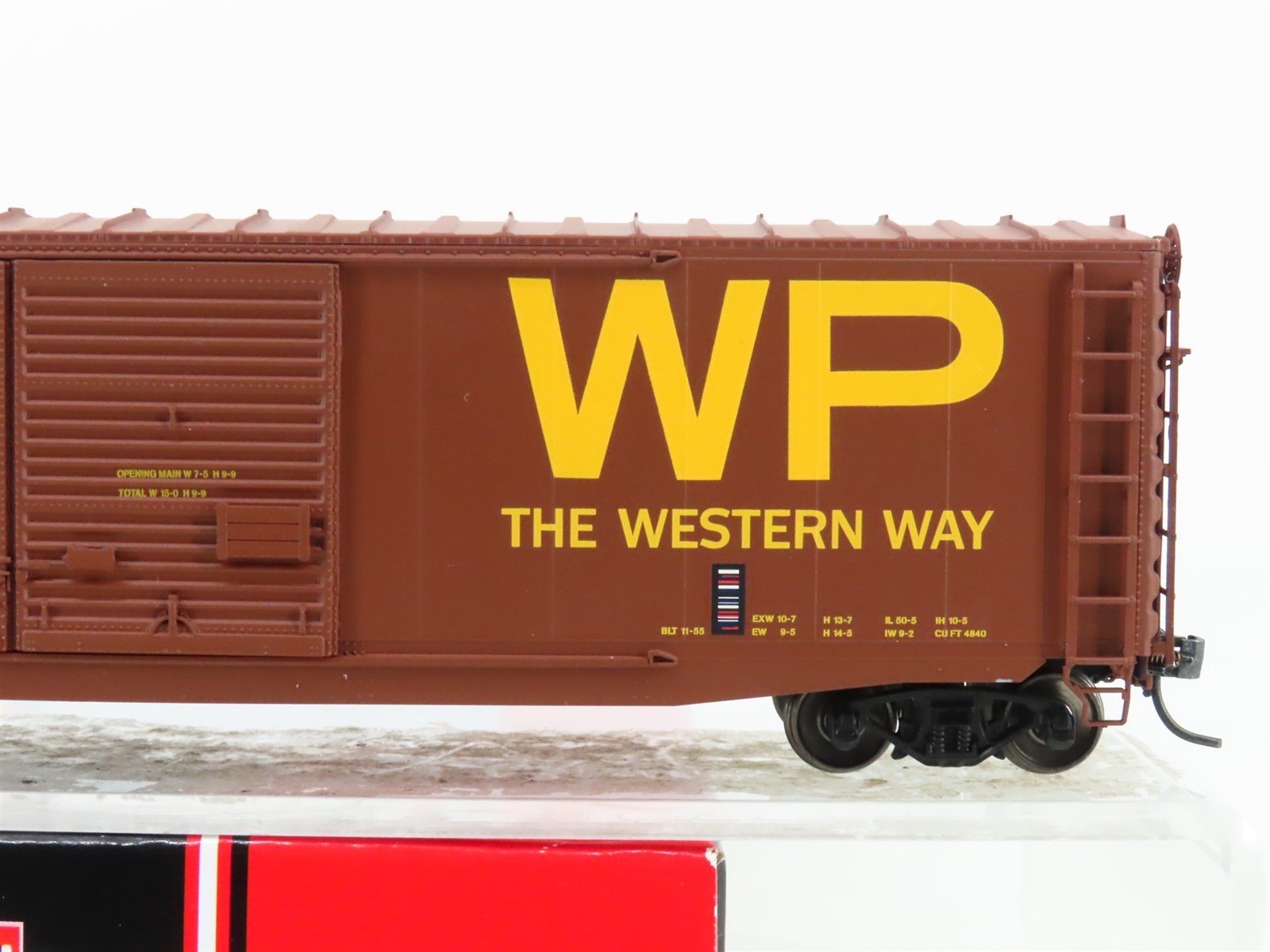 HO Scale InterMountain 45622-05* WP Western Pacific Railroad 50' Box Car #35387