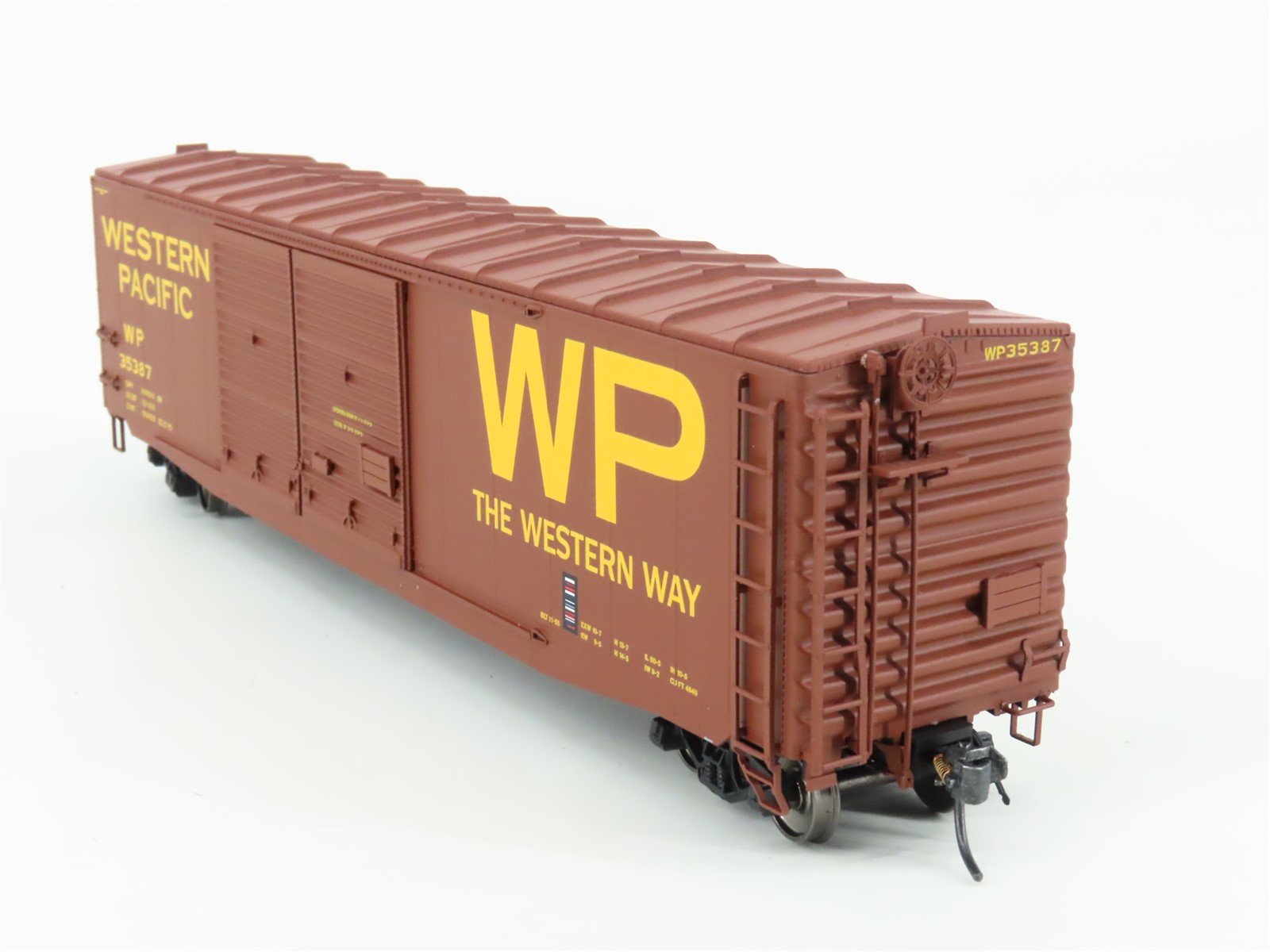 HO Scale InterMountain 45622-05* WP Western Pacific Railroad 50' Box Car #35387