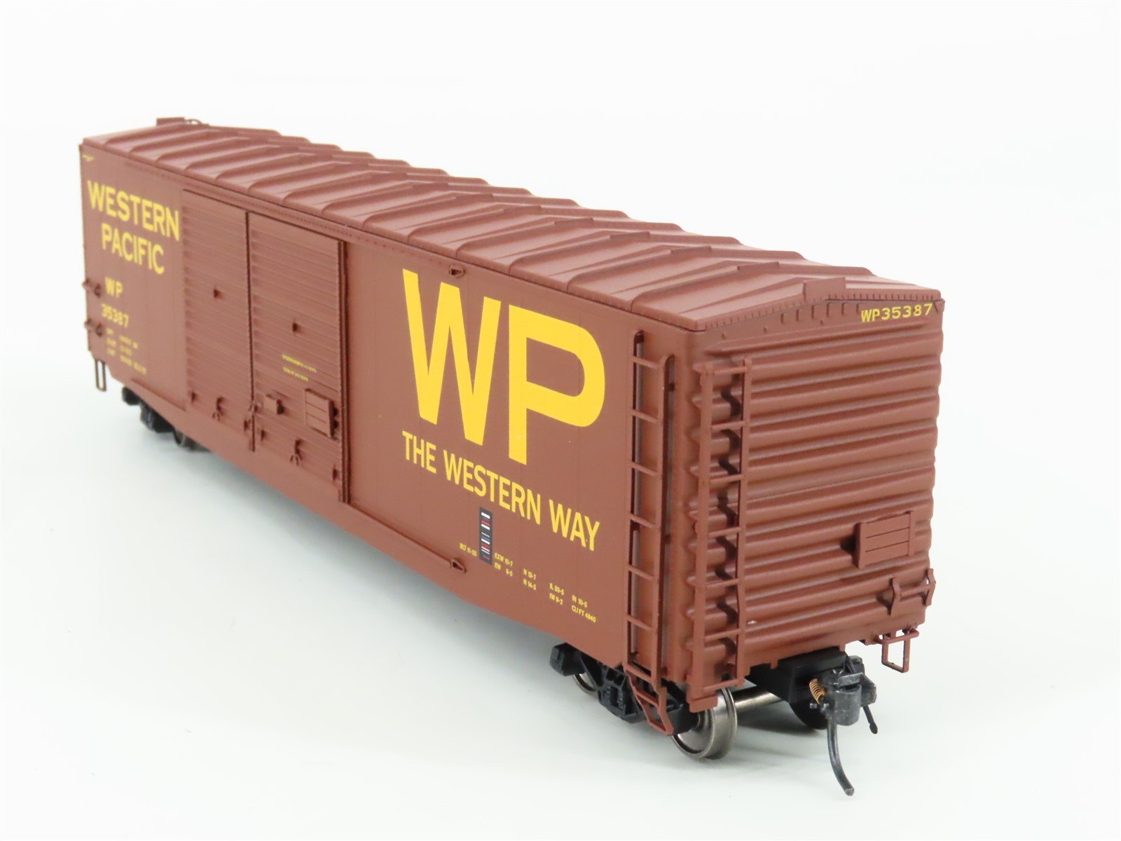 HO Scale InterMountain 45622-05* WP Western Pacific Railroad 50' Box Car #35387