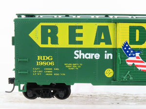 HO Scale Mantua 734-186 RDG Reading 41' Single Door Box Car #19806