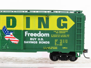 HO Scale Mantua 734-186 RDG Reading 41' Single Door Box Car #19806
