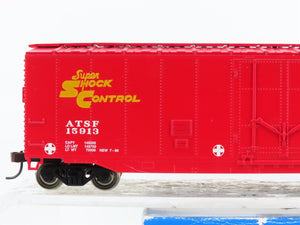 HO Scale Bachmann Silver Series 18002 ATSF Santa Fe 50' Plug Door Box Car #15913
