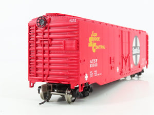 HO Scale Bachmann Silver Series 18002 ATSF Santa Fe 50' Plug Door Box Car #15913