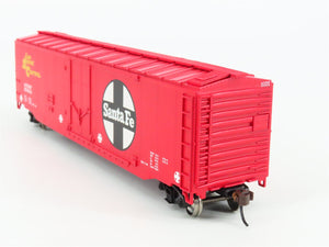 HO Scale Bachmann Silver Series 18002 ATSF Santa Fe 50' Plug Door Box Car #15913