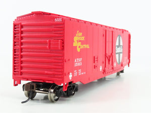 HO Scale Bachmann Silver Series 18002 ATSF Santa Fe 50' Plug Door Box Car #15913