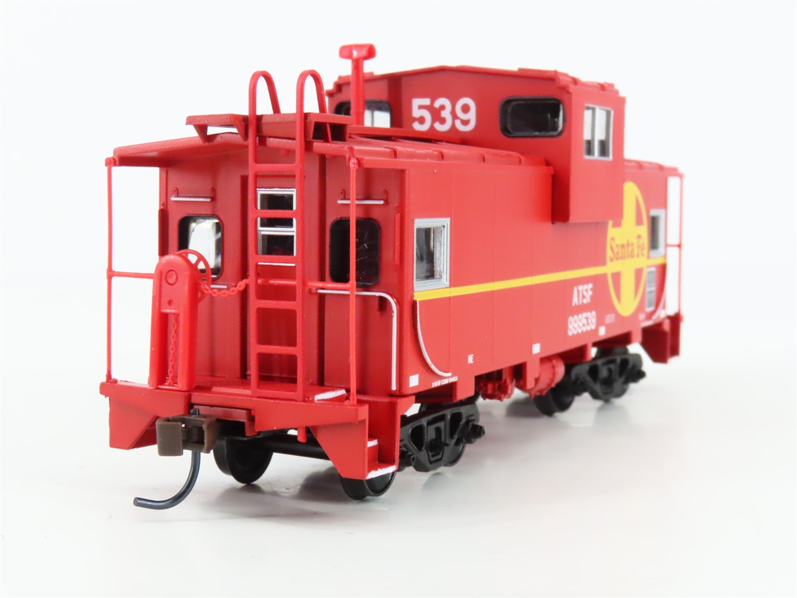 HO Scale Athearn 7500 ATSF Santa Fe Railroad Wide Vision Caboose #999539