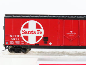 HO Scale Walthers Trainline 931-1676 SFRB Santa Fe 50' Plug Door Box Car #6572