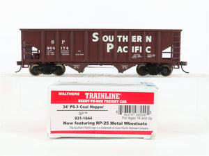 HO Scale Walthers Trainline 931-1644 SP Southern Pacific 2-Bay Hopper #464174