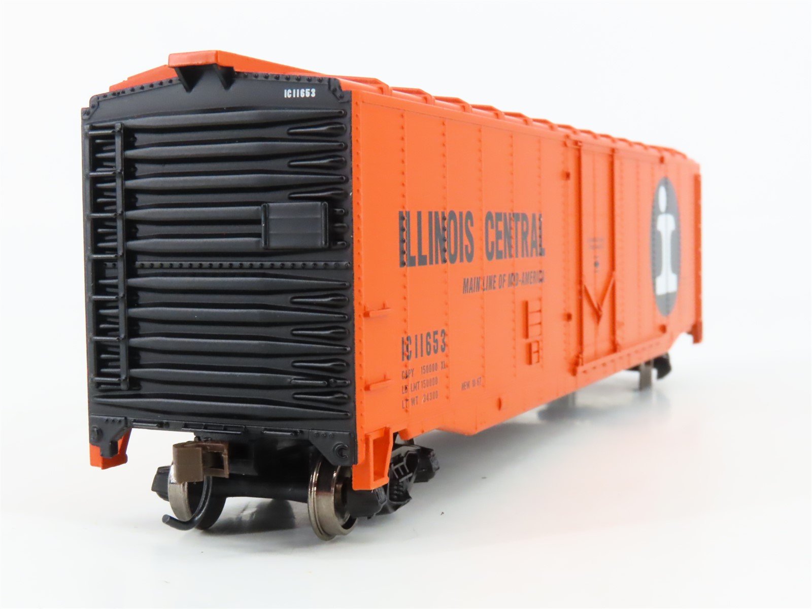 HO Scale Walthers Trainline 931-1678 IC Illinois Central Railroad Box Car #11653