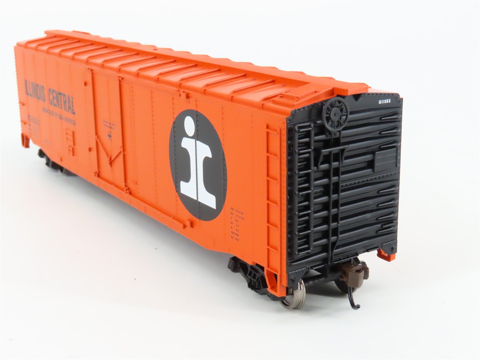 HO Scale Walthers Trainline 931-1678 IC Illinois Central Railroad Box Car #11653