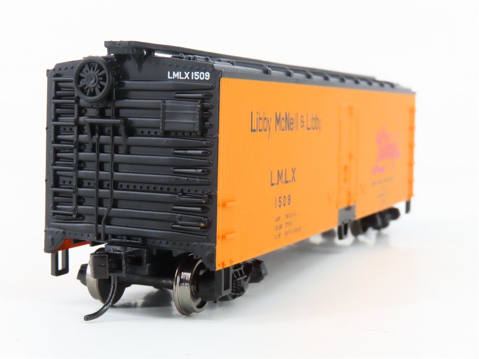 HO Scale Walthers 932-60153 LMLX Libby McNeill & Libby 40' Reefer #1509