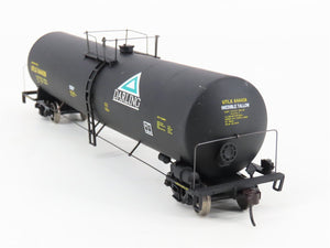 HO Scale Walthers Gold Line 932-7272 UTLX Darling Funnel Flow Tank Car #644438