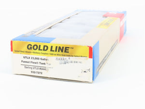 HO Scale Walthers Gold Line 932-7272 UTLX Darling Funnel Flow Tank Car #644438