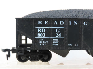 HO Scale IHC 2556 RDG Reading Lines 2-Bay Open Hopper #80324 w/ Load