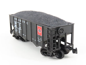 HO Scale IHC 2556 RDG Reading Lines 2-Bay Open Hopper #80324 w/ Load