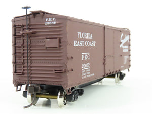 HO Scale Accurail Accuready 94627 FEC Florida East Coast Wood 40' Box Car #20637