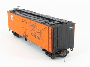 HO Scale Accurail 4814 SFRD Santa Fe Railroad 40' Wood Reefer #35264 - BUILT