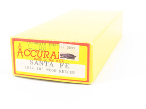 HO Scale Accurail 4814 SFRD Santa Fe Railroad 40' Wood Reefer #35264 - BUILT