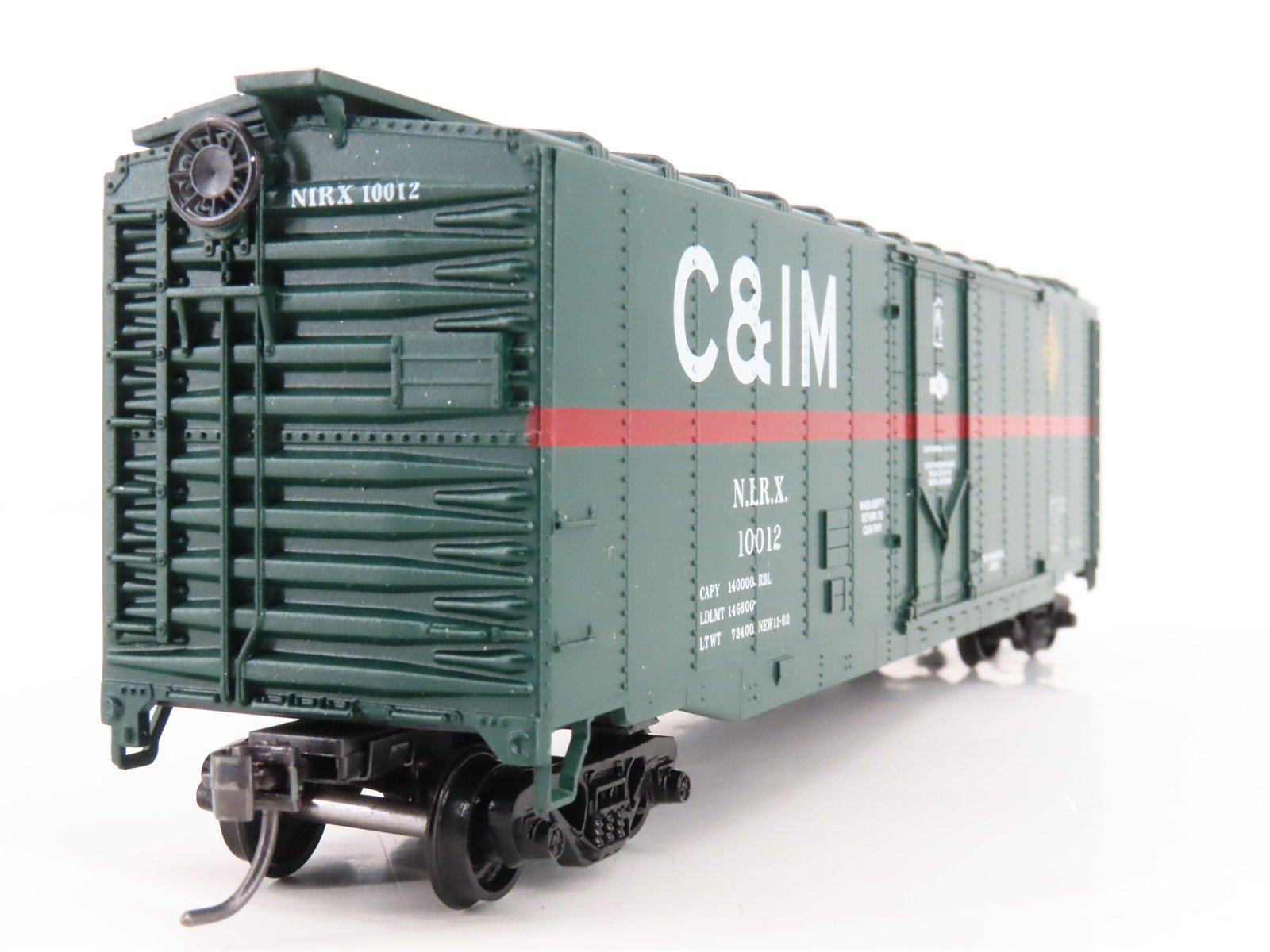 HO Scale Athearn C&IM/NIRX Chicago & Illinois Midland 50' Boxcar #10012