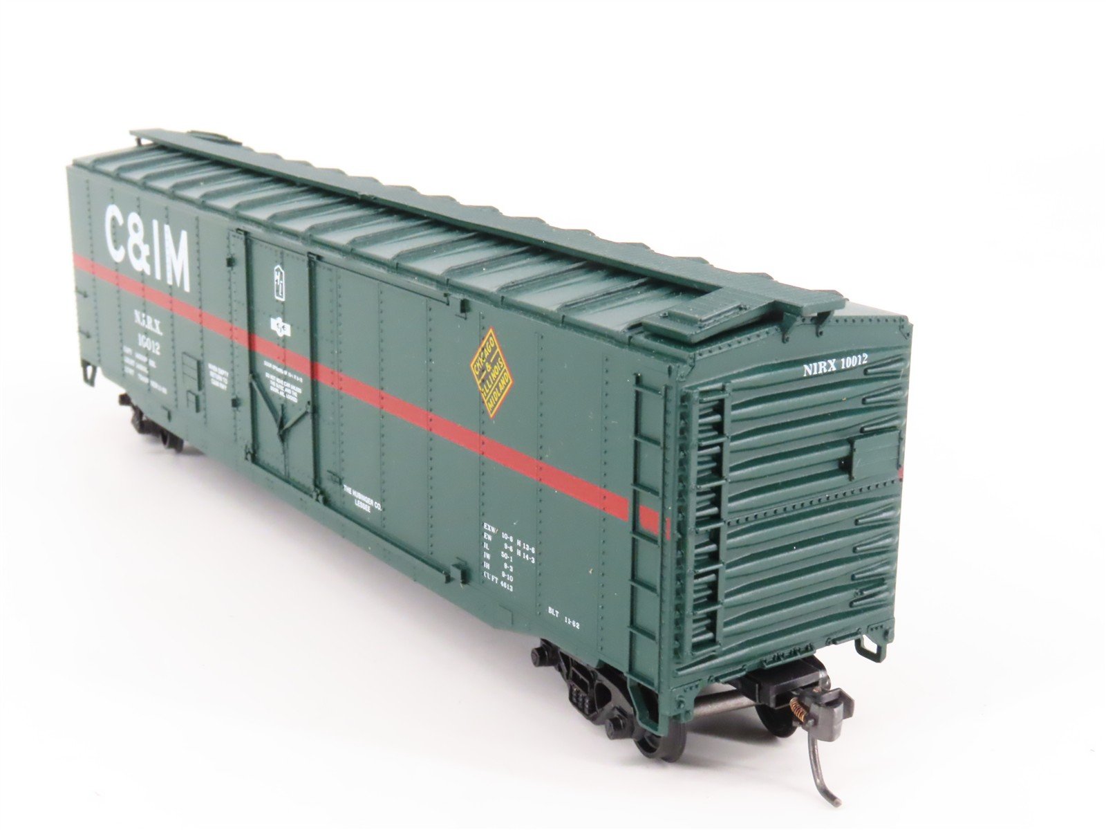 HO Scale Athearn C&IM/NIRX Chicago & Illinois Midland 50' Boxcar #10012