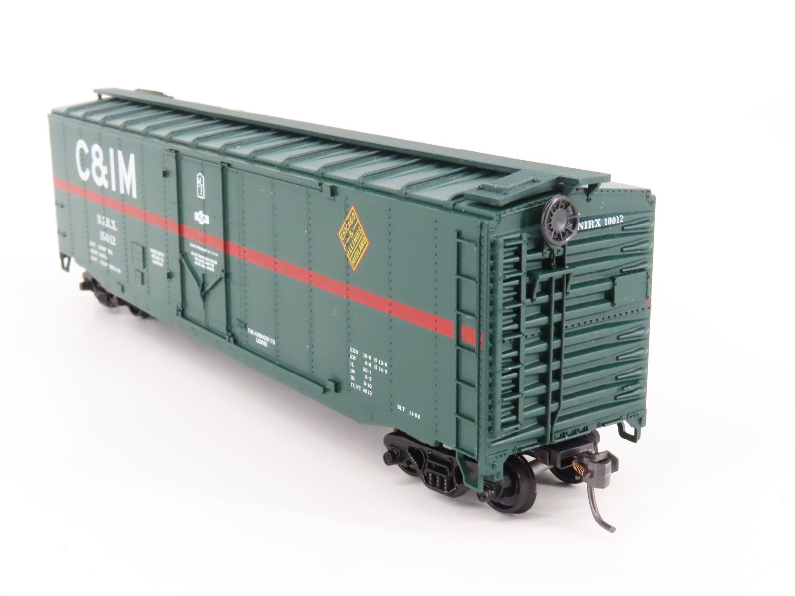 HO Scale Athearn C&IM/NIRX Chicago & Illinois Midland 50' Boxcar #10012