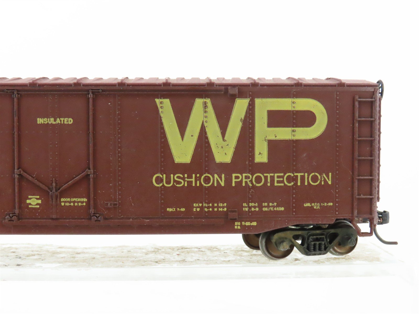 HO Scale Athearn WP Western Pacific 50' Boxcar #56898