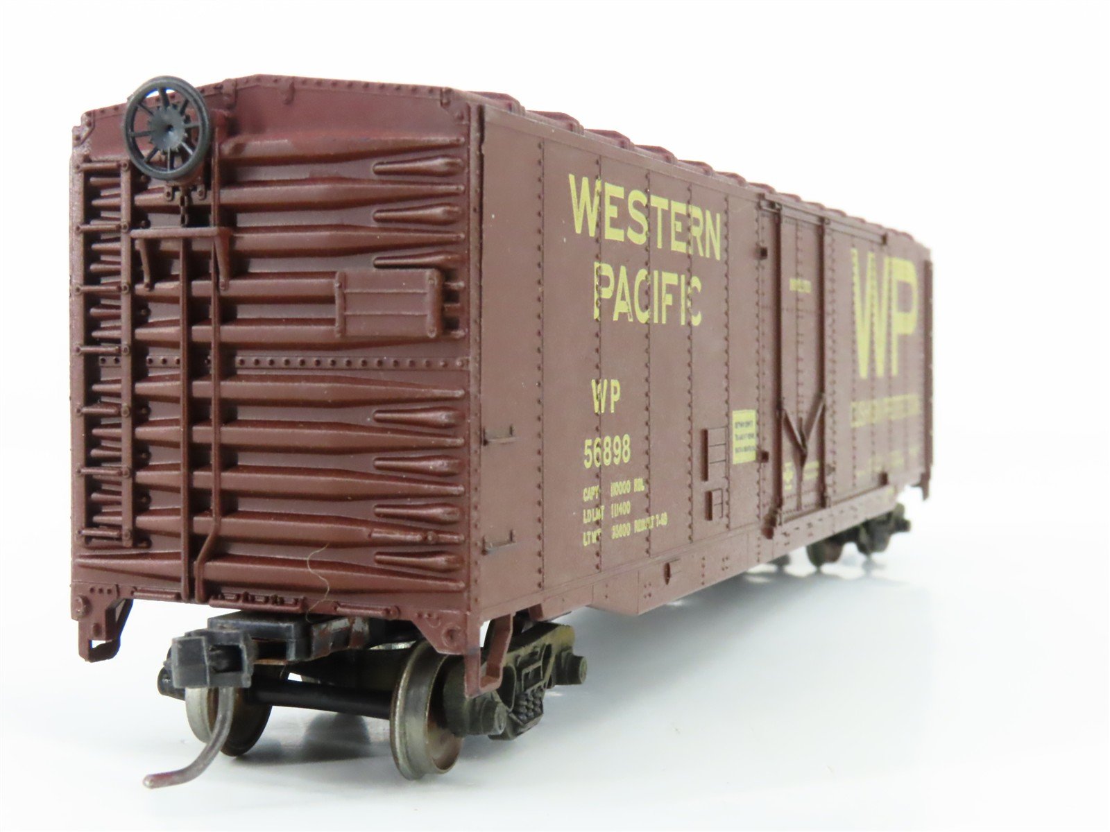 HO Scale Athearn WP Western Pacific 50' Boxcar #56898