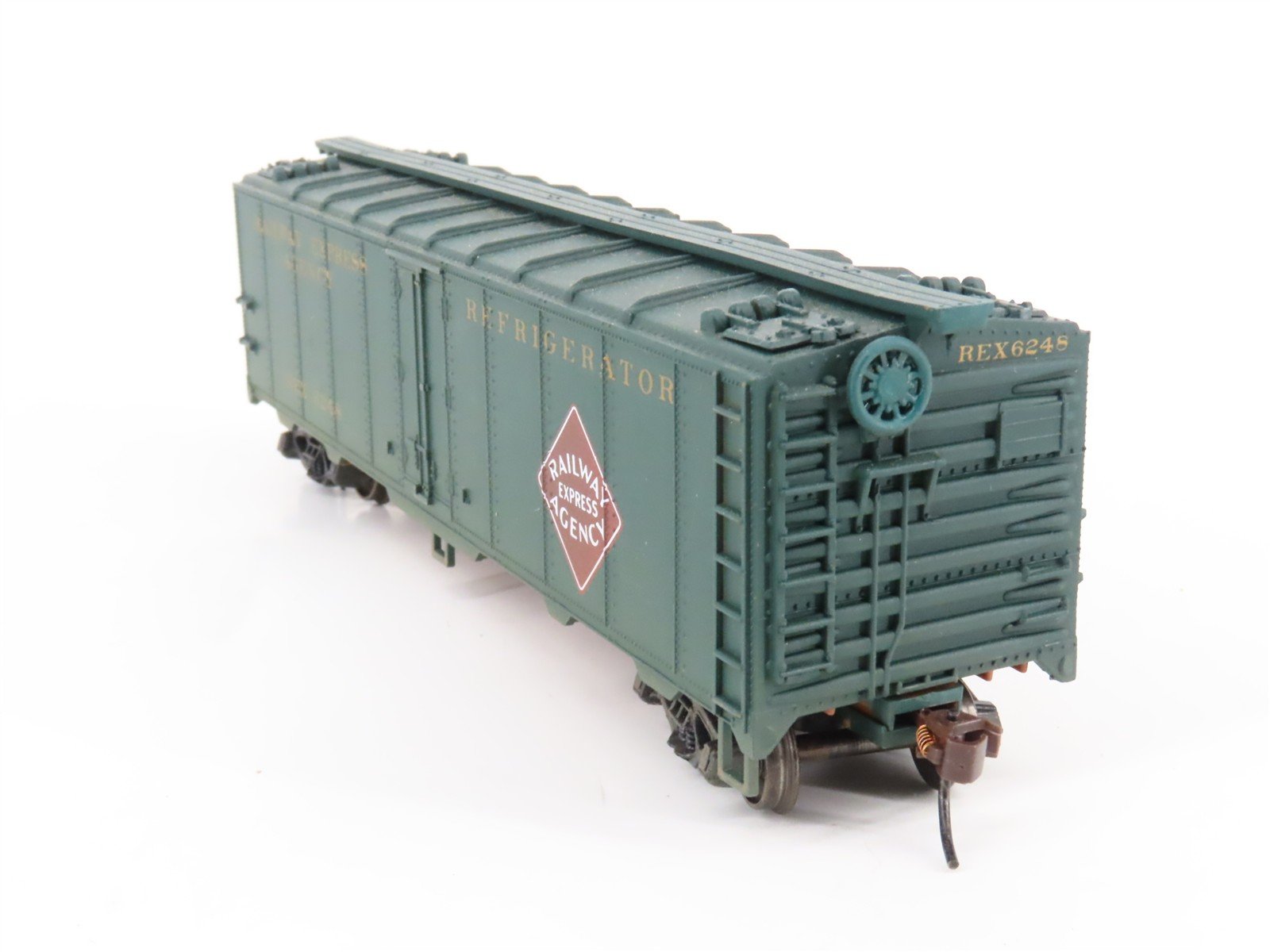 HO Scale Athearn REX Railway Express Agency 40' Express Reefer #6248