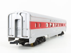 HO Scale Tyco 521D:500 ATSF Santa Fe Coach Passenger Car w/Lights