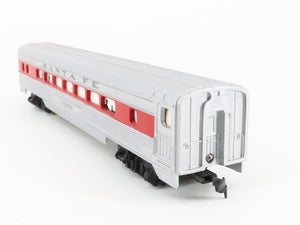 HO Scale Tyco 521D:500 ATSF Santa Fe Coach Passenger Car w/Lights