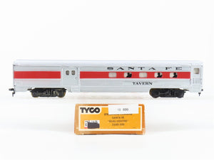HO Scale Tyco 520D:500 ATSF Santa Fe Coach Passenger Car w/Lights