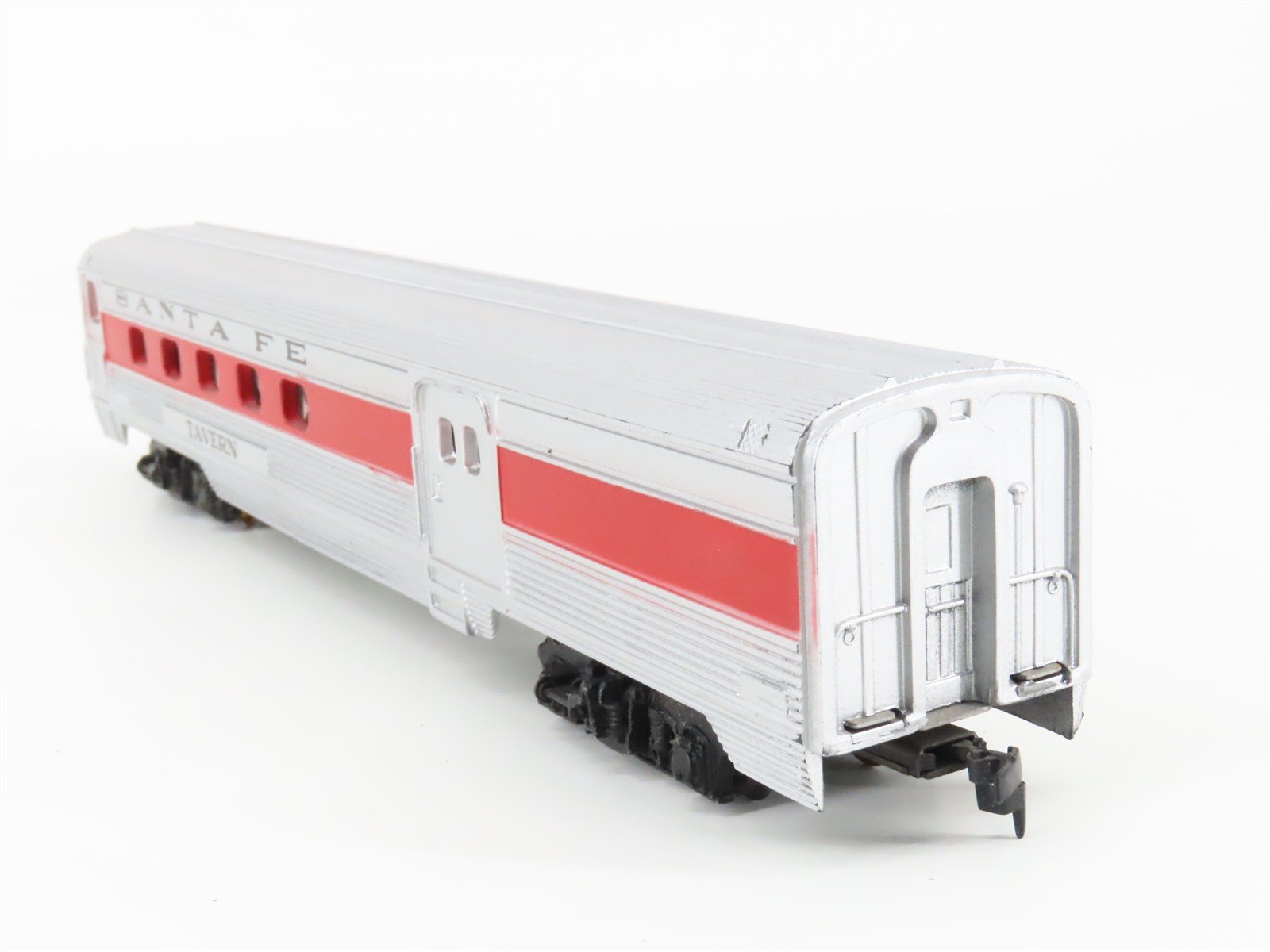 HO Scale Tyco 520D:500 ATSF Santa Fe Coach Passenger Car w/Lights