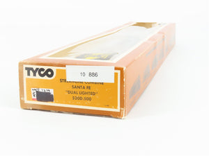 HO Scale Tyco 520D:500 ATSF Santa Fe Coach Passenger Car w/Lights