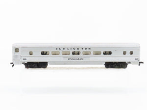 HO Scale Tyco CBQ Burlington Pullman Coach Passenger Car #3105
