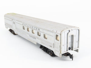 HO Scale Tyco CBW Burlington Tavern Passenger Car #3105 w/Light