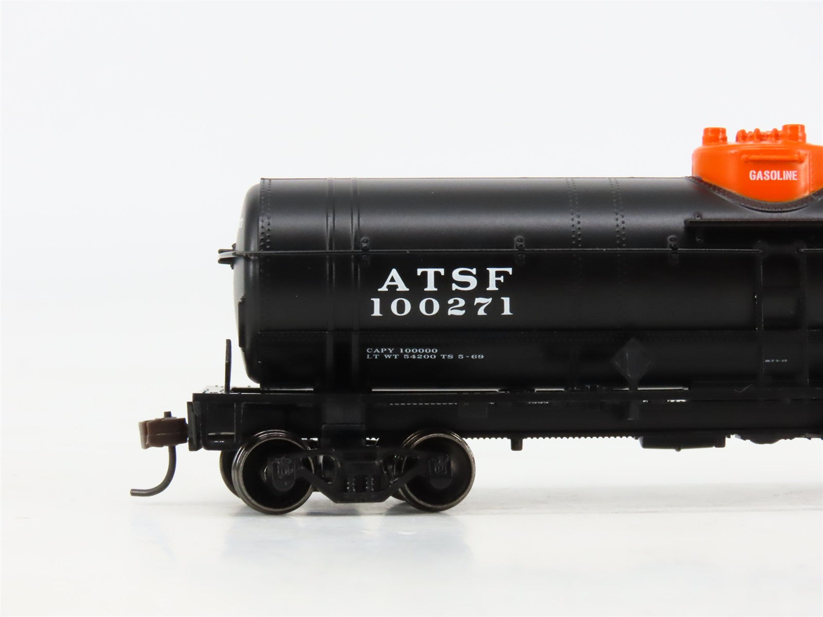 HO Scale Athearn 7306 ATSF Santa Fe Single Dome Tank Car 100271