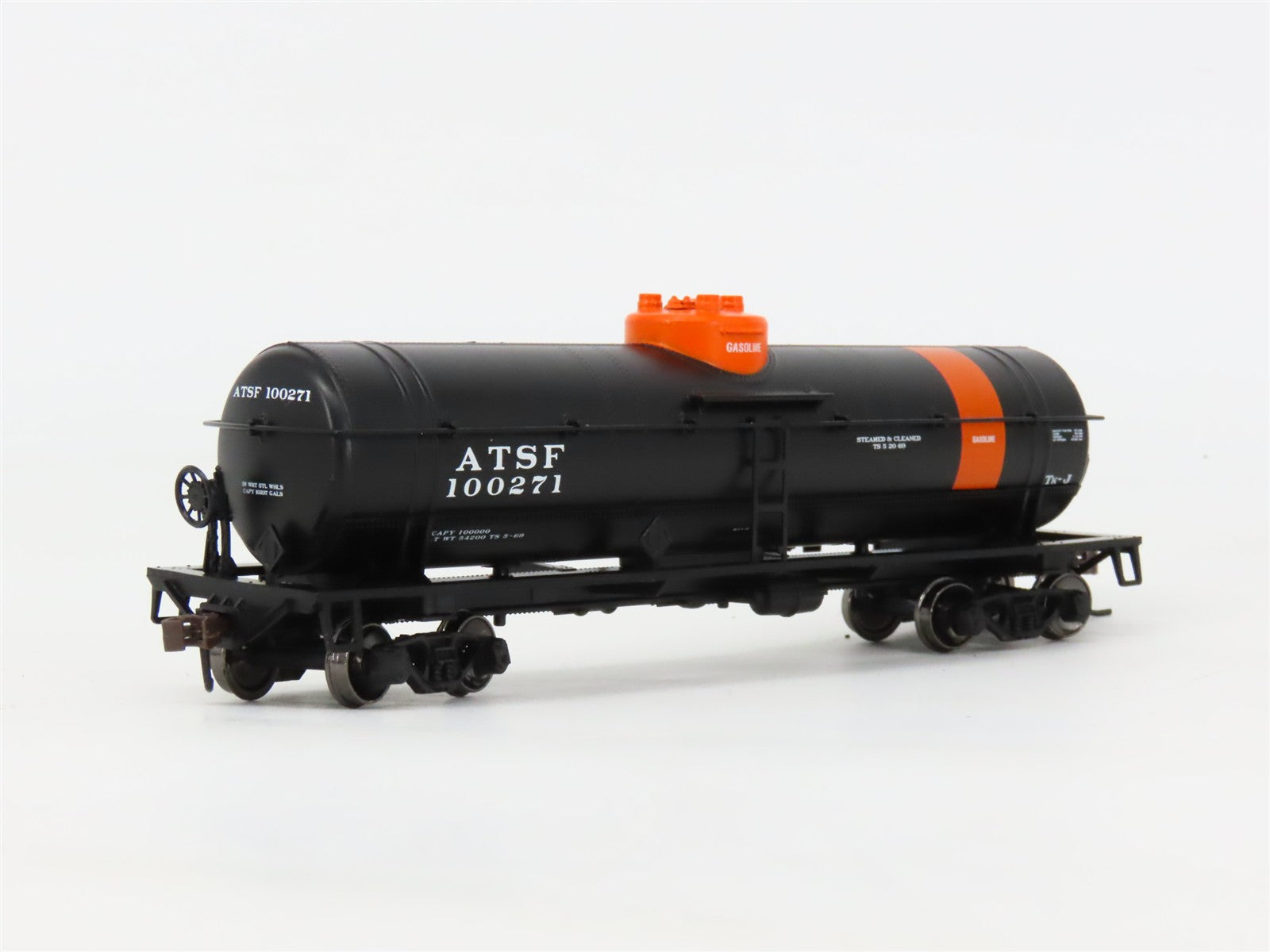 HO Scale Athearn 7306 ATSF Santa Fe Single Dome Tank Car 100271