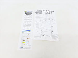 HO Scale Athearn 95631 NKP Nickel Plate Road 40' 3-Bay Offset Hopper 78149