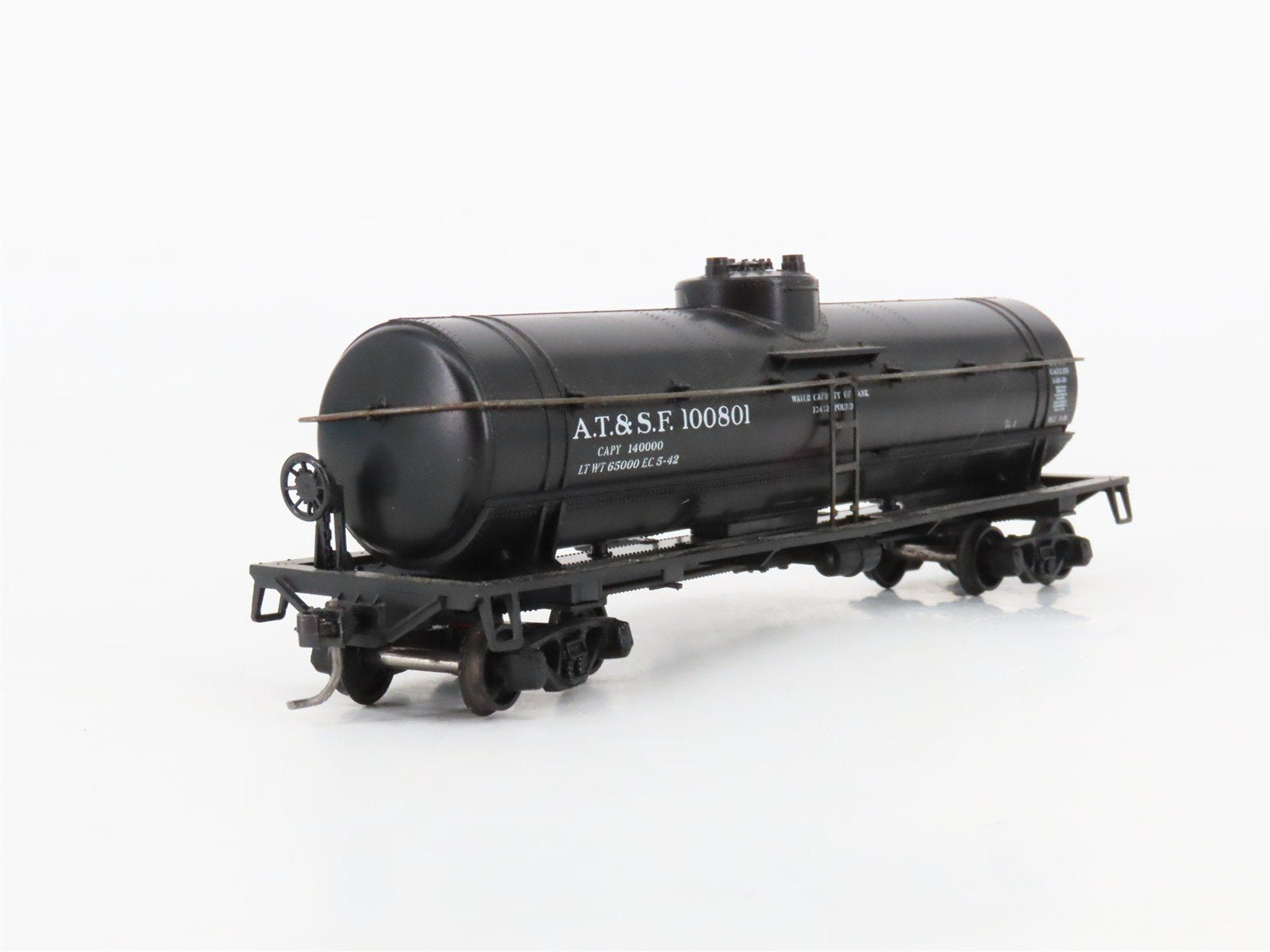 HO Scale Athearn 1574 ATSF Santa Fe Single Dome Tankcar #100801