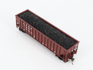 HO Scale Athearn 5405 ATSF Santa Fe 34' 3-Bay Open Hopper #80000 wLoad
