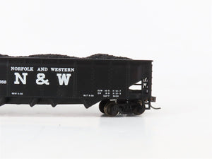HO Scale Athearn 4444 N&W Norfolk & Western 34' 3-Bay Open Hopper #12988 wLoad