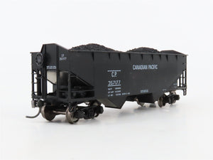 HO Scale Athearn CP Canadian Pacific 2-Bay Open Hopper #357177 w/Load