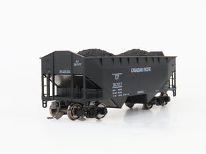 HO Scale Athearn CP Canadian Pacific 2-Bay Open Hopper #357177 w/Load