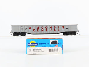 HO Scale Athearn 1747 WC Wisconsin Central 50' Gondola #55122