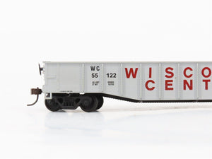 HO Scale Athearn 1747 WC Wisconsin Central 50' Gondola #55122