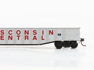 HO Scale Athearn 1747 WC Wisconsin Central 50' Gondola #55122
