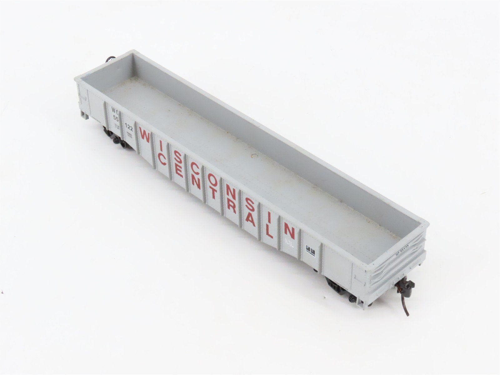HO Scale Athearn 1747 WC Wisconsin Central 50' Gondola #55122