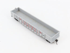 HO Scale Athearn 1747 WC Wisconsin Central 50' Gondola #55122