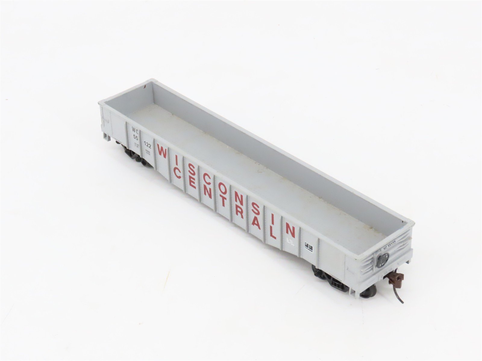 HO Scale Athearn 1747 WC Wisconsin Central 50' Gondola #55122