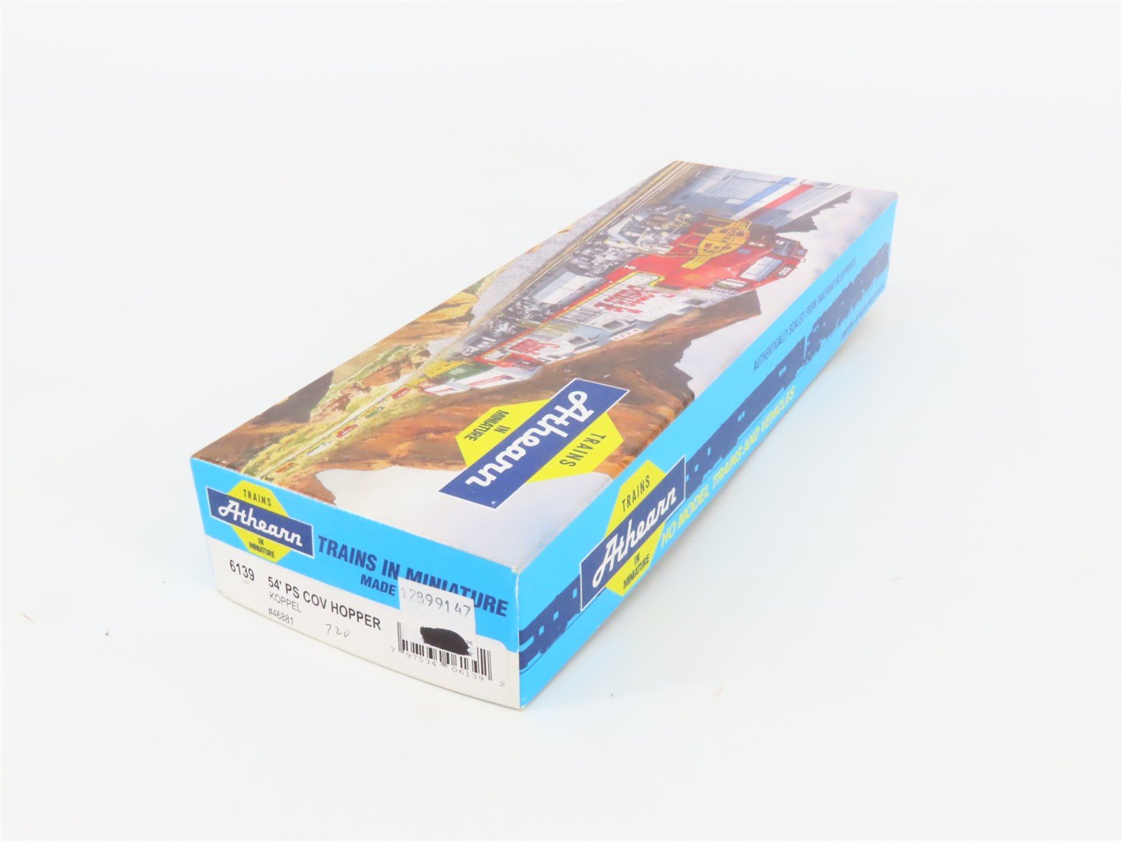HO Scale Athearn 6139 NAHX Koppel 54' PS 54' 3-Bay Covered Hopper #46881